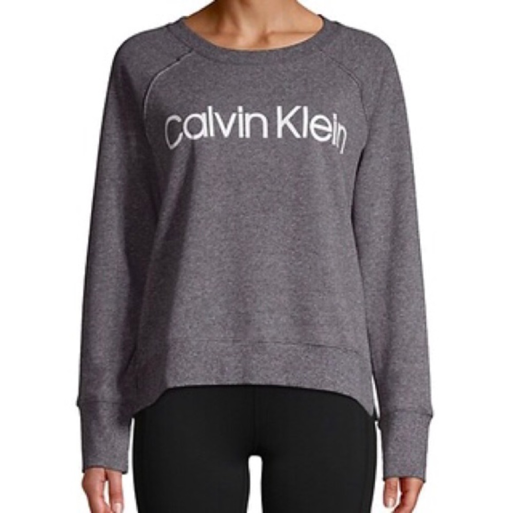 Calvin Klein Grey Sweatshirt Top